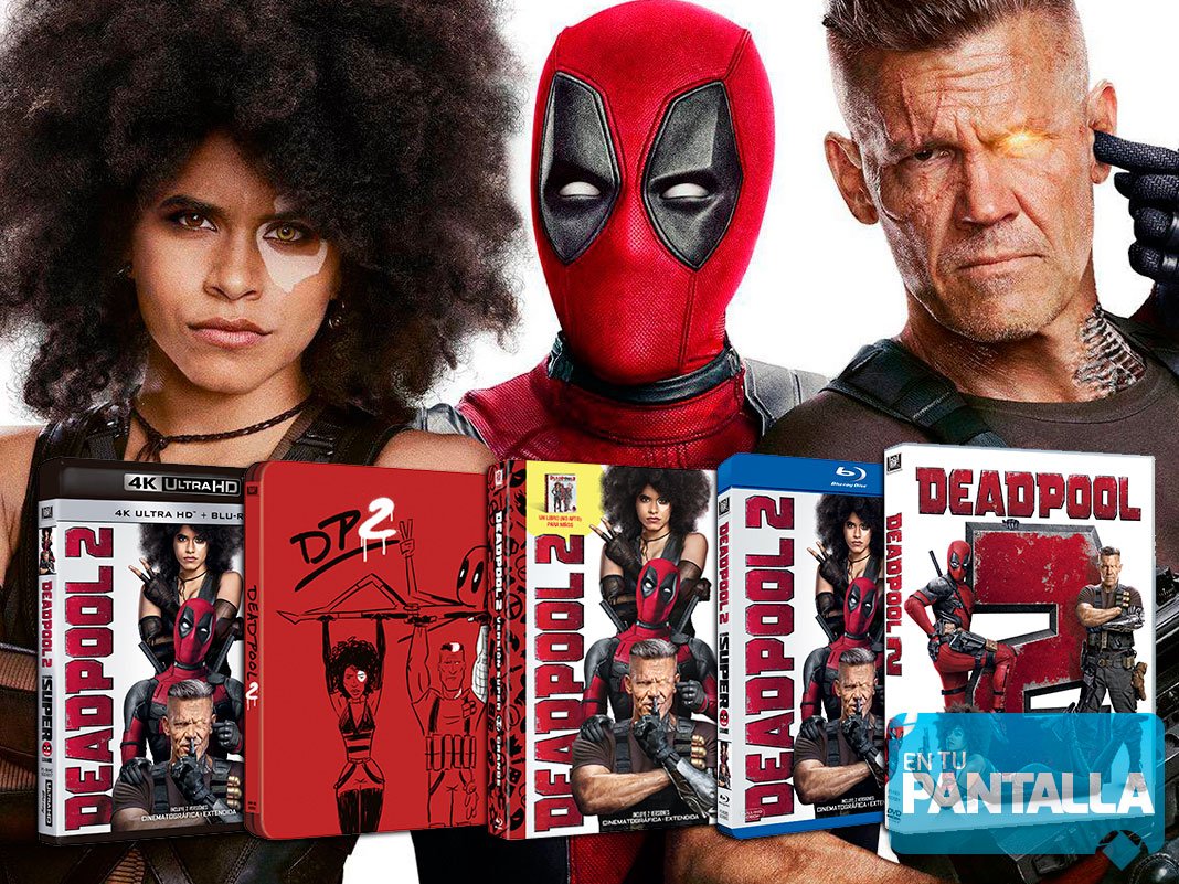 Deadpool 2  Película Blu-ray 4k Uhd Español Edición Súper