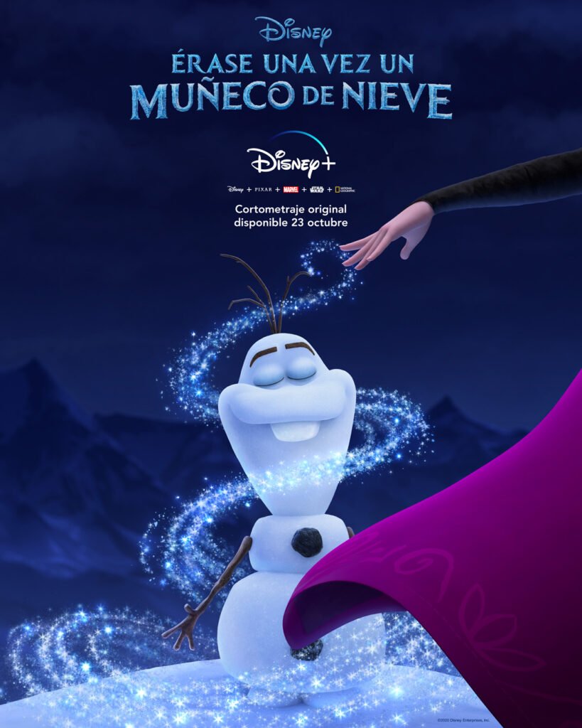 Póster de 'Érase una vez un muñeco de nieve'. (Fuente: Disney+)